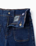 Jeans Wide Leg κοριτσιού, μπλε