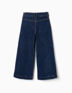 Jeans Wide Leg κοριτσιού, μπλε